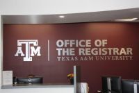 Texas A&M Office of the Registrar